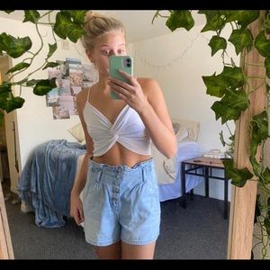 Free People White Tank